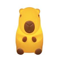Luminária Abajur De Mesa Capivara Baby Infantil Menina Menino Decorativa Casa Sala Quarto Escritório 3D Led Enfeite Rack Estante Criado Aparador Luxo Luminária Abajur De Mesa Capivara Baby Infantil Menina Menino Decorativa Casa Sala Quarto Escritório 3D Led Enfeite Rack Estante Criado Aparador Luxo