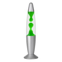 Luminária Abajur de Mesa Decorativo Retrô Lava Lamp 34CM Para Sala Quarto Escritório 110v