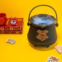 Luminária Abajur De Mesa Difusor Caldeirão Hogwarts Harry Potter 3D Menino Menina Infantil Fumaça Colorida Disney Led Decorativa Casa Sala Quarto