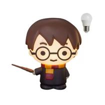 Luminária Abajur De Mesa Harry Potter Hogwarts Geek Menino Menina Infantil