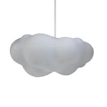 Luminária Abajur de Mesa Pendente Nuvem Fluffy Usare Branco