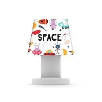 Luminária Abajur De Mesa Pequena Space Luminária Abajur De Mesa Pequena Space