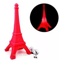 Luminária Abajur De Mesa Quarto Torre Eiffel Paris Decoração - Usare