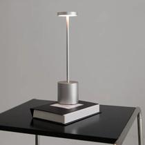 Luminária Abajur de Mesa Touch Sem Fio Recarregável LED Slim 3 Cores de Iluminação Luminária Abajur de Mesa Touch Sem Fio Recarregável LED Slim 3 Cores de Iluminação