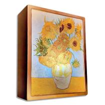 Luminária Abajur Doze Girassóis numa Jarra de Van Gogh