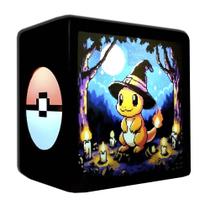 Luminária Abajur Gamer Pokémon Charmander Decoração Geek