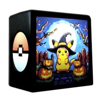 Luminária Abajur Gamer Pokémon Pikachu Decoração Geek