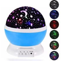 Luminária Abajur Gira Projetor Colorido De Estrelas Céu Galaxia Lua Infantil Luminária Abajur Gira Projetor Colorido De Estrelas Céu Galaxia Lua Infantil