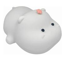 Luminária Abajur Hipopótamo Fofinho em Silicone Recarregável com Timer Luminária Abajur Hipopótamo Fofinho em Silicone Recarregável com Timer