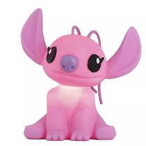 Luminária Abajur Infantil Angel Stitch Disney
