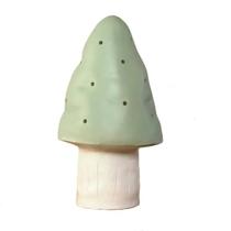 Luminária Abajur Infantil Cogumelo Verde Menta Pequena