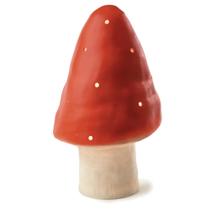 Luminária Abajur Infantil Cogumelo Vermelho Pequena - Egmont Toys