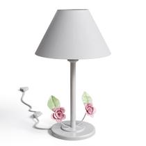 Luminária Abajur Infantil De Mesa Abajur Em Ferro Com Flor U Luminária Abajur Infantil De Mesa Abajur Em Ferro Com Flor U