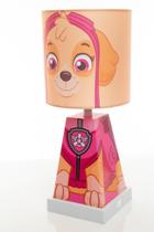 Luminária Abajur Infantil De Mesa Sky - Patrulha Canina