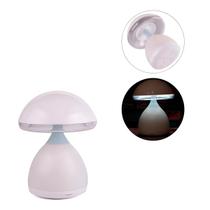 Luminária Abajur LED Recarregável Cogumelo 7 Cores