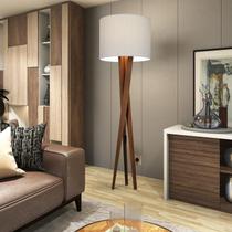 Luminária Abajur Luxo Bella Paris Retrô Tripé Madeira Rustic Luminária Abajur Luxo Bella Paris Retrô Tripé Madeira Rustic