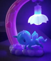Luminária Abajur Luz Noturna Infantil Quarto Bebê 3D Sem Fio
