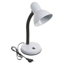 Luminária Abajur Mesa Escritório Mini Lamp Pixar Branco