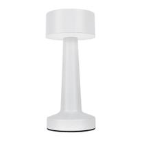 Luminária Abajur Mesa Led Jimp Dimerizável S/ Fio Recarregável Taschibra Branco