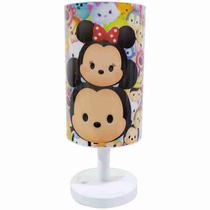 Luminária Abajur Mickey e Minnie Tsum Tsum - Disney