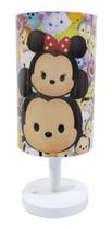 Luminária Abajur Mickey E Minnie Tsum Tsum Super Fofo Disney