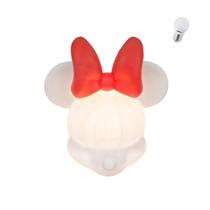 Luminária Abajur Minnie Mouse Rosto 3D Disney lâmpada LED - Usare