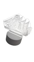Luminária Abajur Navio Barco Caravela Display Acrílico Led 3d Mesa Quarto Namorado Luz Presente Pai Filho Avo Namorado Luminária Abajur Navio Barco Caravela Display Acrílico Led 3d Mesa Quarto Namorado Luz Presente Pai Filho Avo Namorado