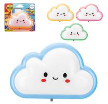 Luminária Abajur Nuvem Infantil Bebe Luz Noturna Decoração Quarto Luminária Abajur Nuvem Infantil Bebe Luz Noturna Decoração Quarto