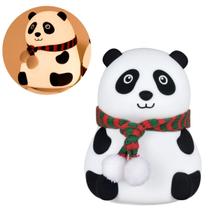 Luminária Abajur Panda Silicone Infantil Touch Luz De Toque Luminária Abajur Panda Silicone Infantil Touch Luz De Toque