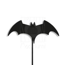 Luminária Abajur Parede Batman Madeira G9 30cm Decoração Luminária Abajur Parede Batman Madeira G9 30cm Decoração