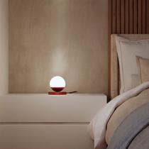 Luminaria Abajur Pequeno De Mesa Decorativo Redondo Quarto Sala Escritorio Lampada Inclusa Luminaria Abajur Pequeno De Mesa Decorativo Redondo Quarto Sala Escritorio Lampada Inclusa