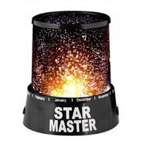 Luminária Abajur Projetor De Estrelas Preto Star Master Luminária Abajur Projetor De Estrelas Preto Star Master