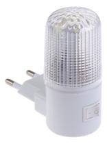 Luminaria Abajur Quarto Infantil Mini Luz Noturna Led Tomada Cor da cúpula Branco Cor da estrutura B