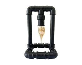 Luminaria Abajur Retrô Vintage Estilo Industrial com Lampada