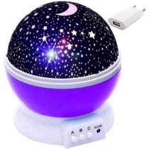 Luminaria Abajur Rotativa Festa Criança Neon Quarto Projetor Luz Ceu Estrelas Roxo Luminaria Abajur Rotativa Festa Criança Neon Quarto Projetor Luz Ceu Estrelas Roxo