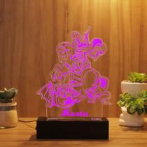 Luminária Abajur São Jorge LED Rosa Luminária Abajur São Jorge LED Rosa