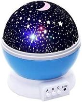 Luminária Abajur Star Master Lua Estrela Usb Galaxy Lighting