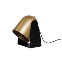 Luminária Abajur Taschibra Studio E27 Bivolt Ouro