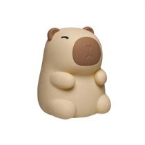 Luminária Abajur Taschibra Touch Soft Led Capybara RGB Recarregável
