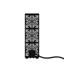 Luminária Abajur Taschibra Uni 901 E27 Bivolt Preto