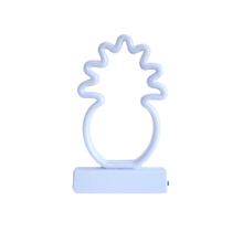 Luminária Abajur Vazada De Abacaxi Led Mesa Parede Decoração Luminária Abajur Vazada De Abacaxi Led Mesa Parede Decoração