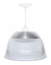 Luminária Acrílico Pendente Prismático 16" Luzing Luminária Acrílico Pendente Prismático 16" Luzing
