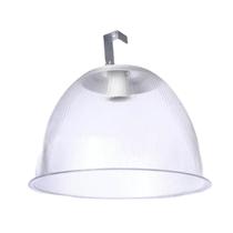 Luminária Acrilico Prismatico 16" Sobrepor Com Gancho E40 Luminária Acrilico Prismatico 16" Sobrepor Com Gancho E40