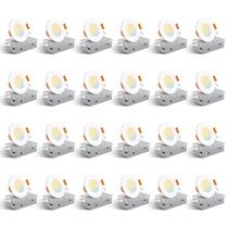 Luminária Amico 3" 5CCT LED ultrafina embutida 7W