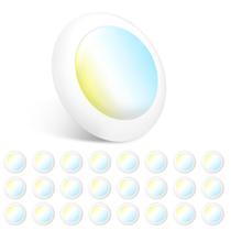 Luminária Amico Kit com 24 unidades de 15 W de LED dimerizável tipo disco