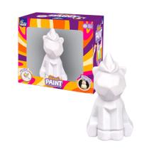 Luminária Animal Paint Unicórnio para Pintar e Decorar Fenix - PDA-453UN
