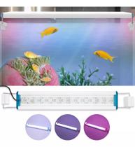Luminária Aquário Plantado Led 10w 38cm A 50cm 3cores Bivolt - Aaatop