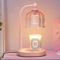 Luminária Aquecedora de Velas MEIXISUE Rosa com Temporizador e Dimmer