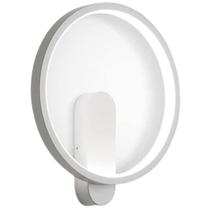Luminária Arandela 28cm LED 24 Watts 3 Cores Círculo Parede Gimpo KJBD-013-BRANCO