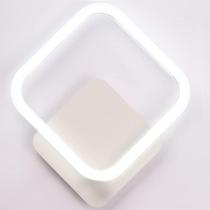 Luminária Arandela 28Cm Led Duplo Quadrado Parede Gimpo